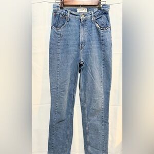 Abercrombie The 90’s ultra high rise sz 6